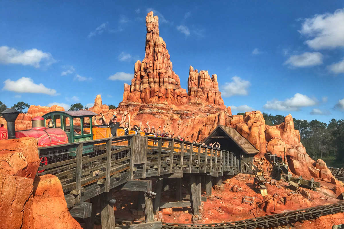 Big Thunder Mountain Railroad things to do in Orlando with kids