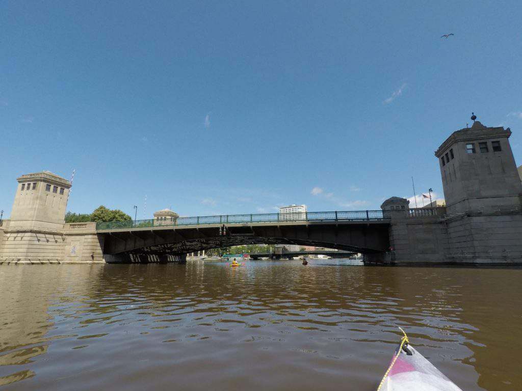 Best Things to Do in Milwaukee Kayak on the River-Kids Are A Trip