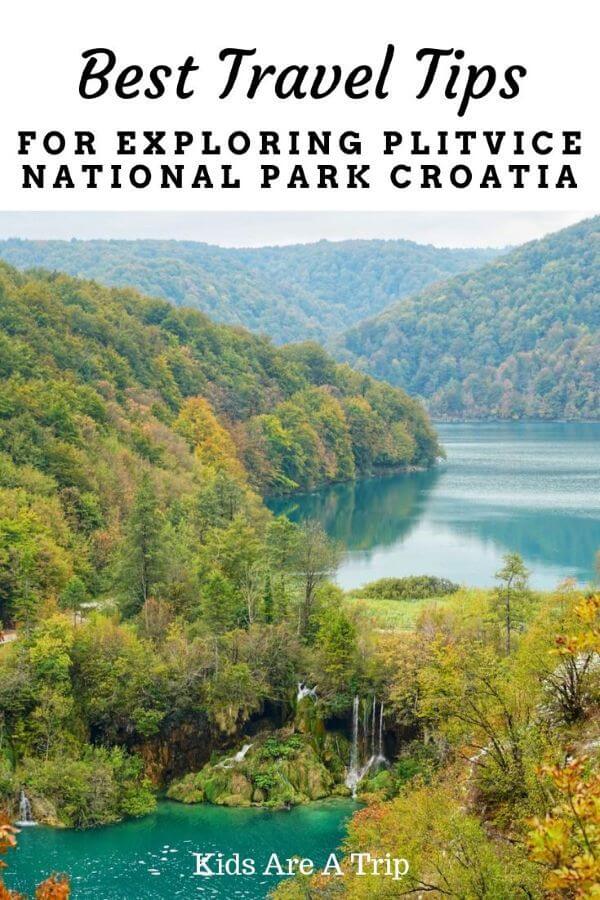If you are planning a trip to Plitvice National Park in Croatia, you will want to read this post. It tells you how to get there, what to wear, and how to avoid the crowds. - Kids Are A Trip #Croatia #Plitvice #NationalParks #waterfalls #familytravel
