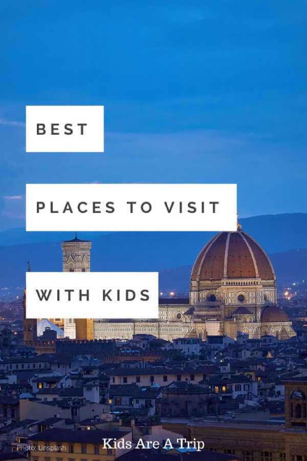 Florence Italy night time - Kids Are ATrip
