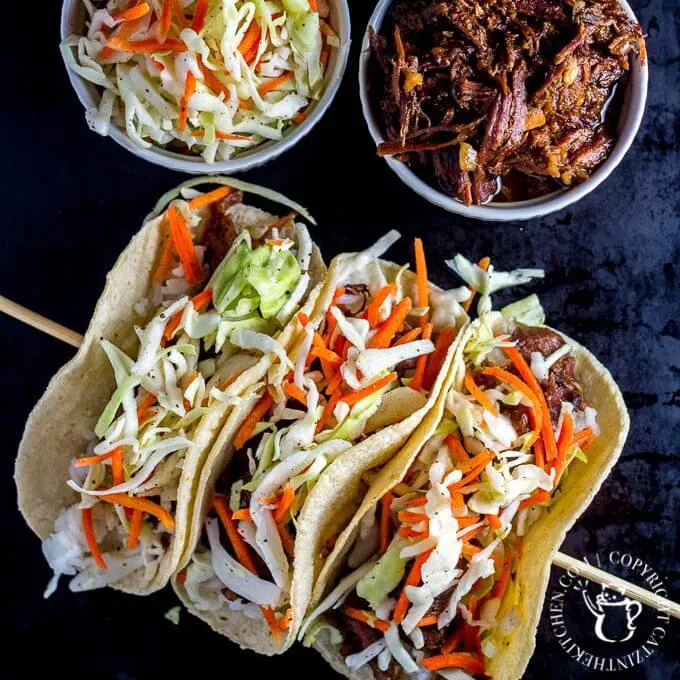Korean BBQ Beef Tacos