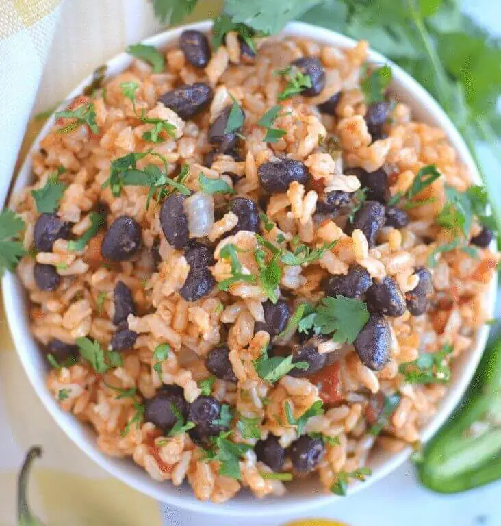 instant-pot-Spanish-rice-and-beans
