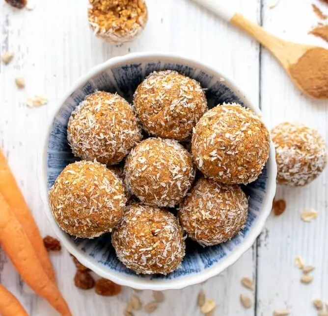 Carrot cake balls