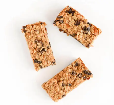 Homemade soft granola bars
