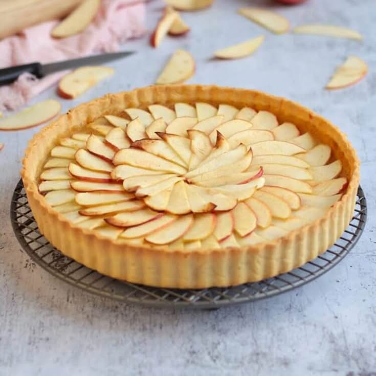French apple tart recipe