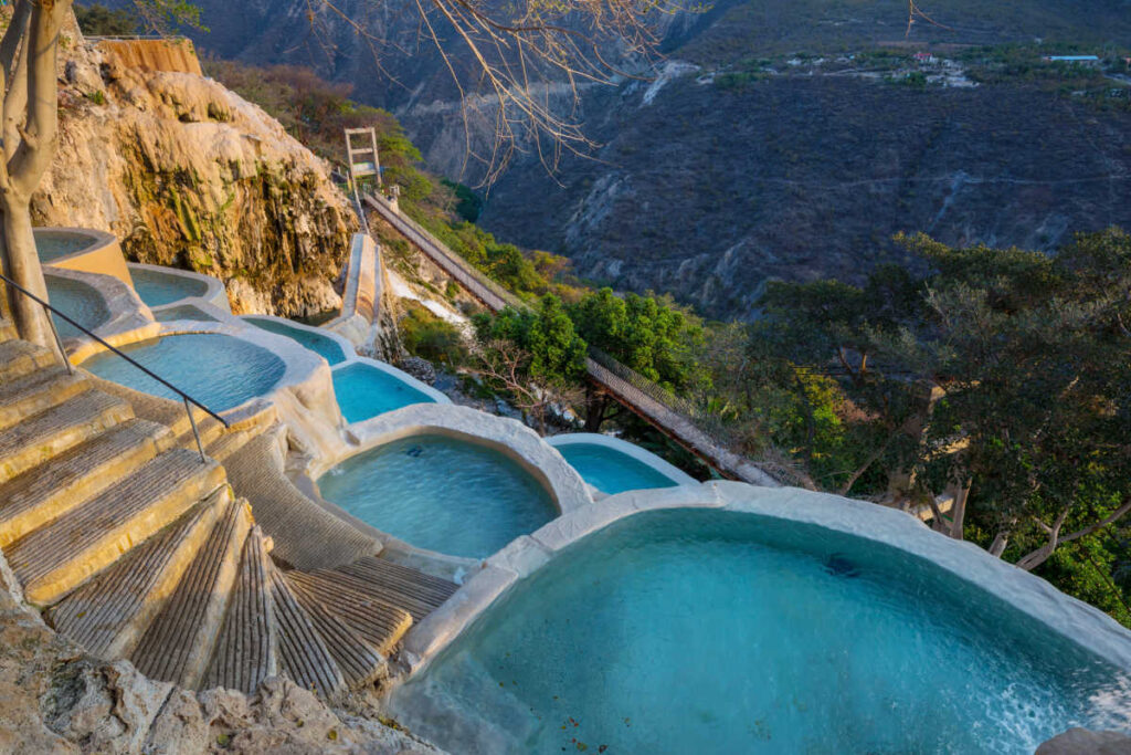 Tolantongo thermal pools