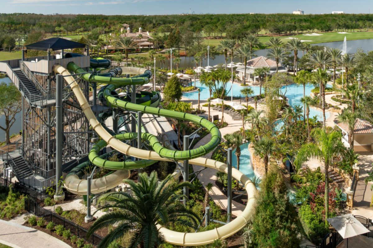 JW Marriott Grande Lakes Waterslides