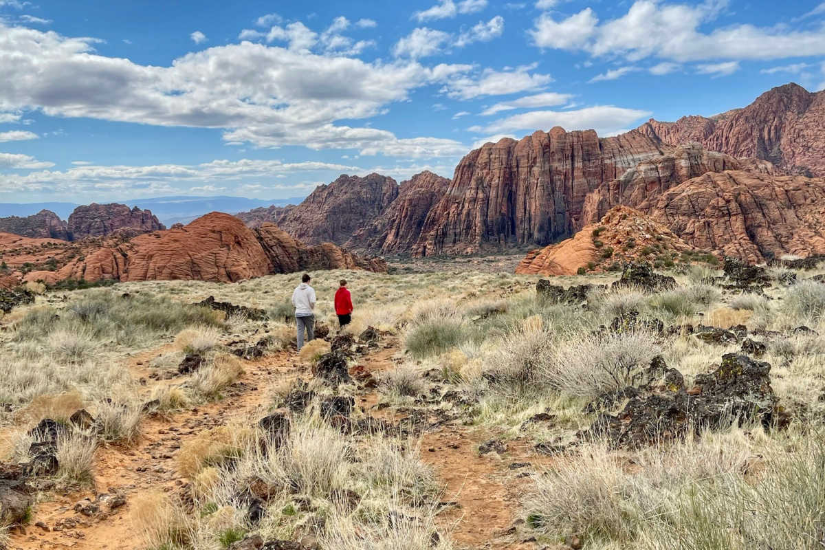 Snow Canyon State Park St George with kids