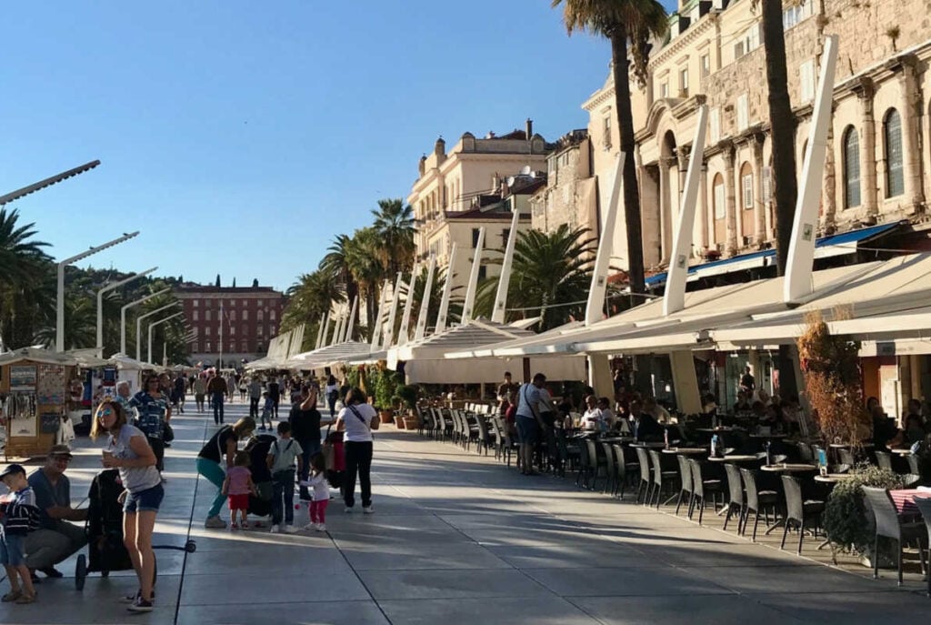 Riva Boardwalk Split Croatia