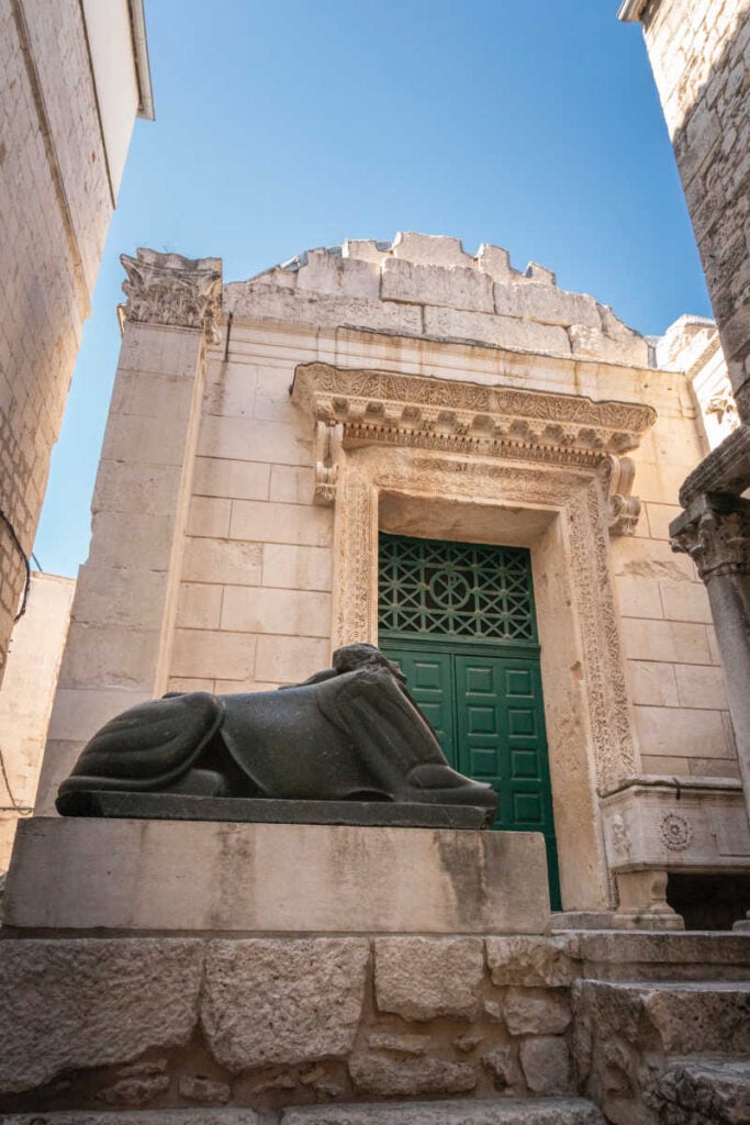 Temple of Jupiter Split Croatia