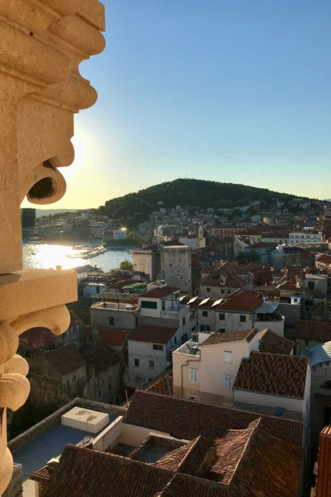 View from Bell Tower Split