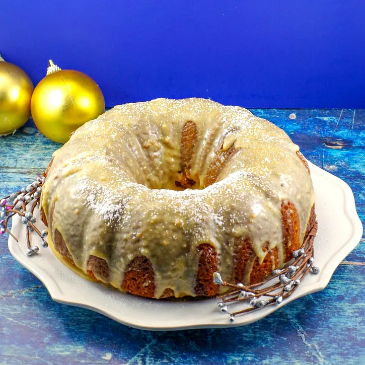 butter tart bundt cake