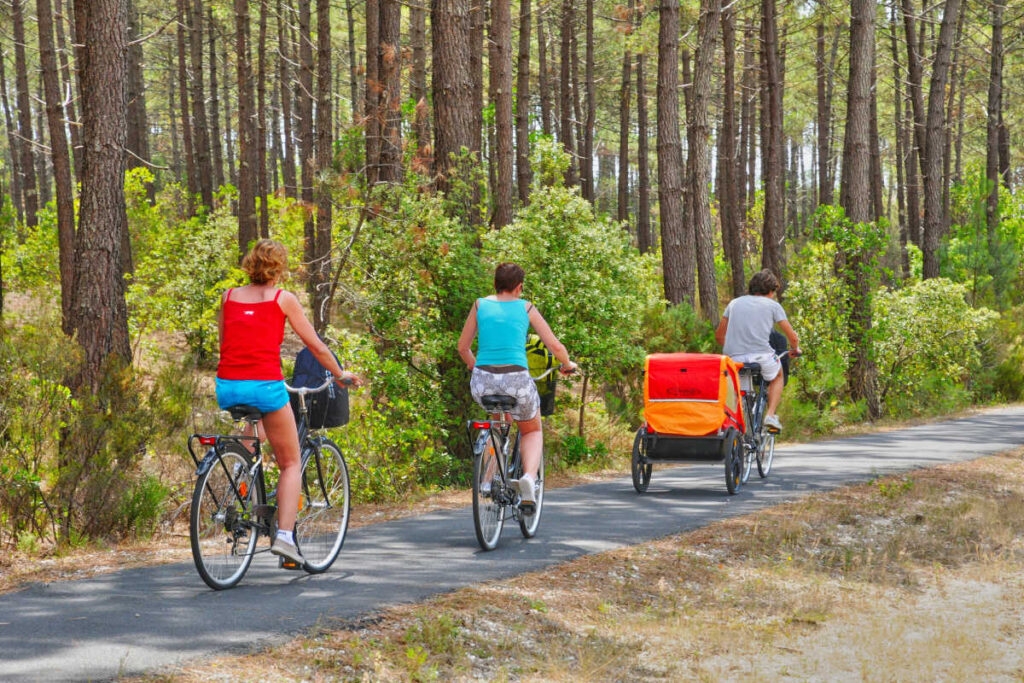 Landes france cycling