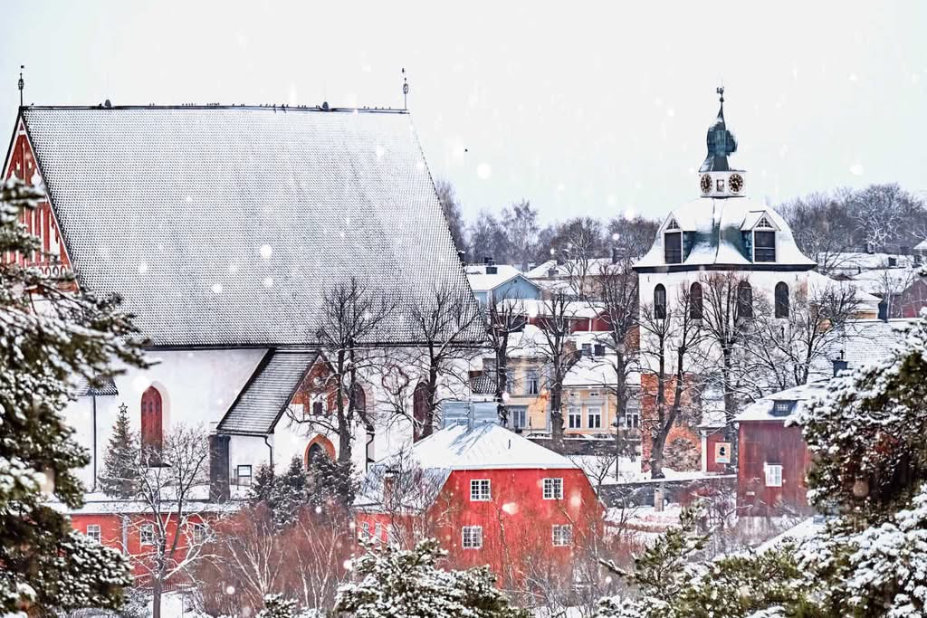 Porvoo Finland winter