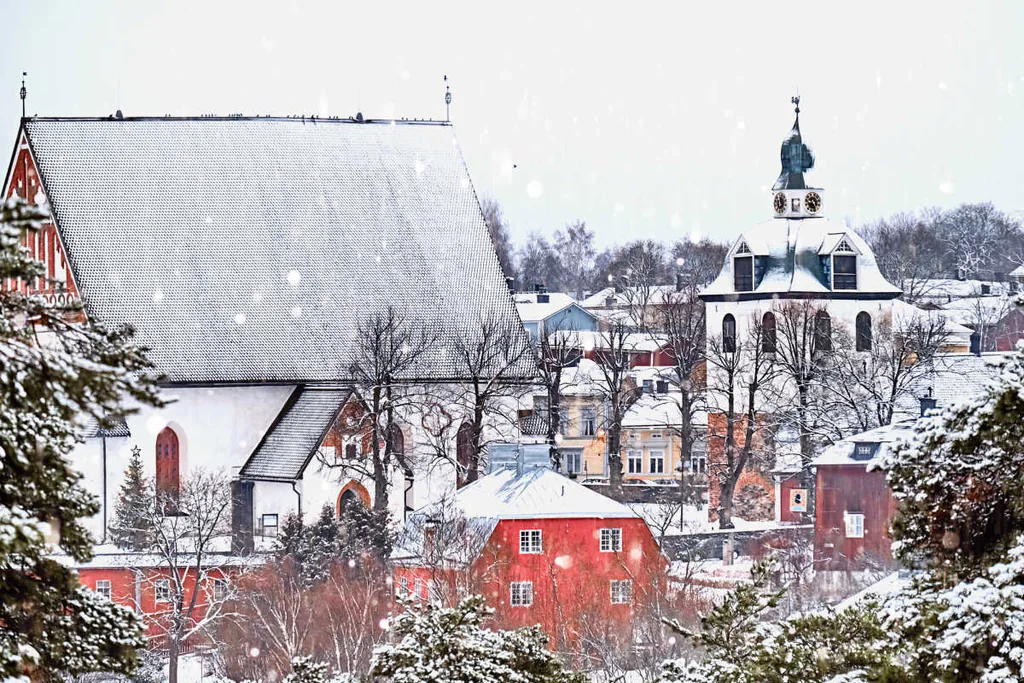Porvoo Finland winter