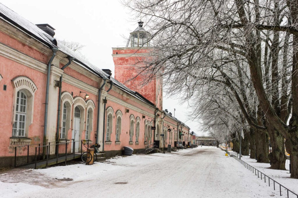 Suommenlina Finland winter with kids