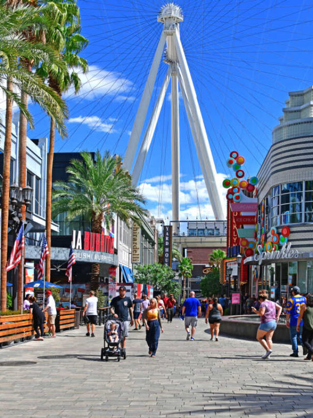 LINQ promenade Las Vegas