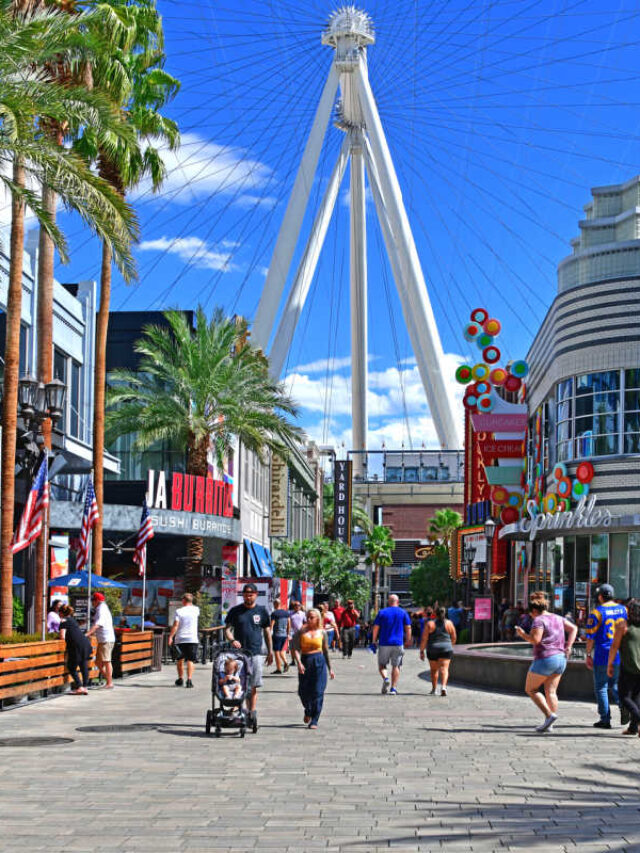 LINQ promenade Las Vegas
