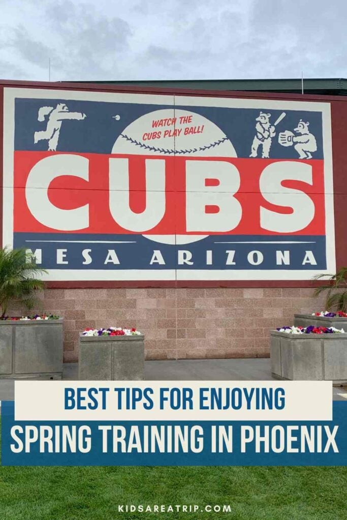 Best Tips for Spring Training in Phoenix - Kids Are A Trip