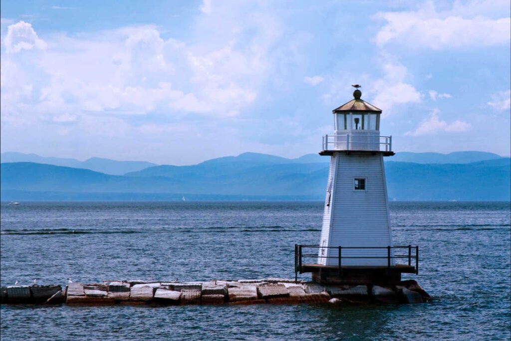 Lake Champlain lighthouse