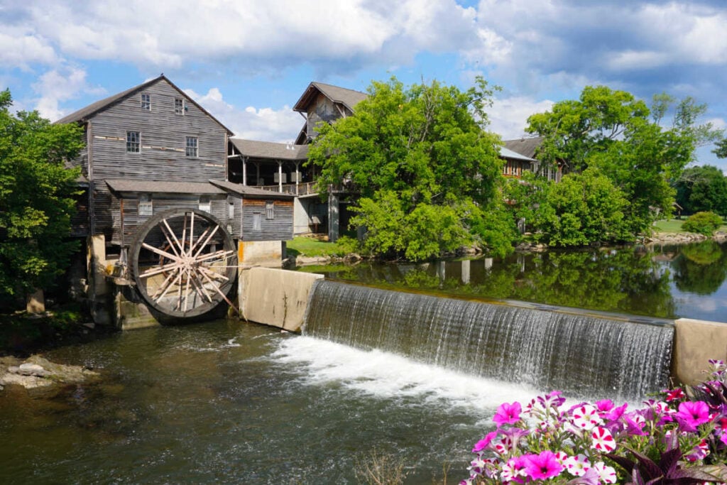 The Old Mill Restaurant Pigeon Forge with kids