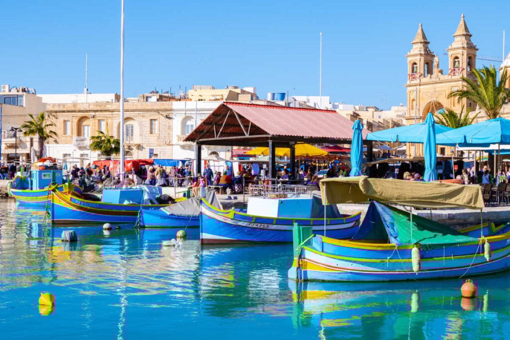 Marsaxlokk harbor