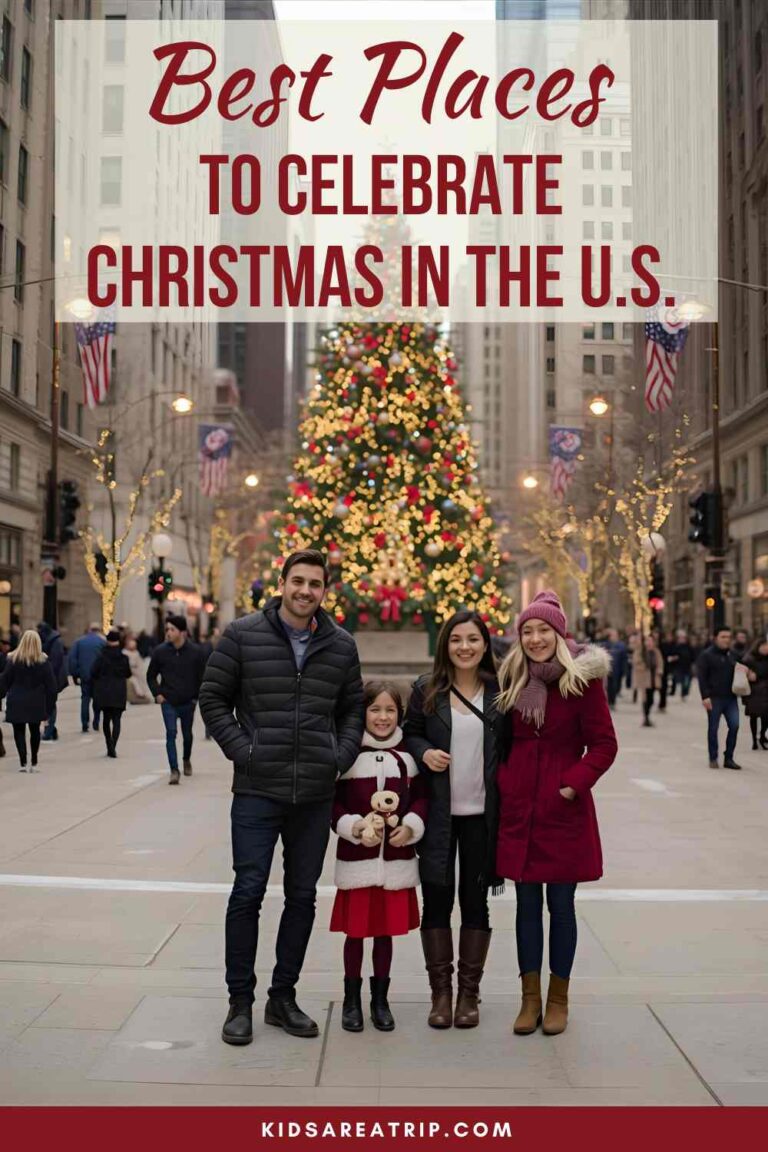 25 Best Places to Go for Christmas in the USA (2025) - Kids Are A Trip