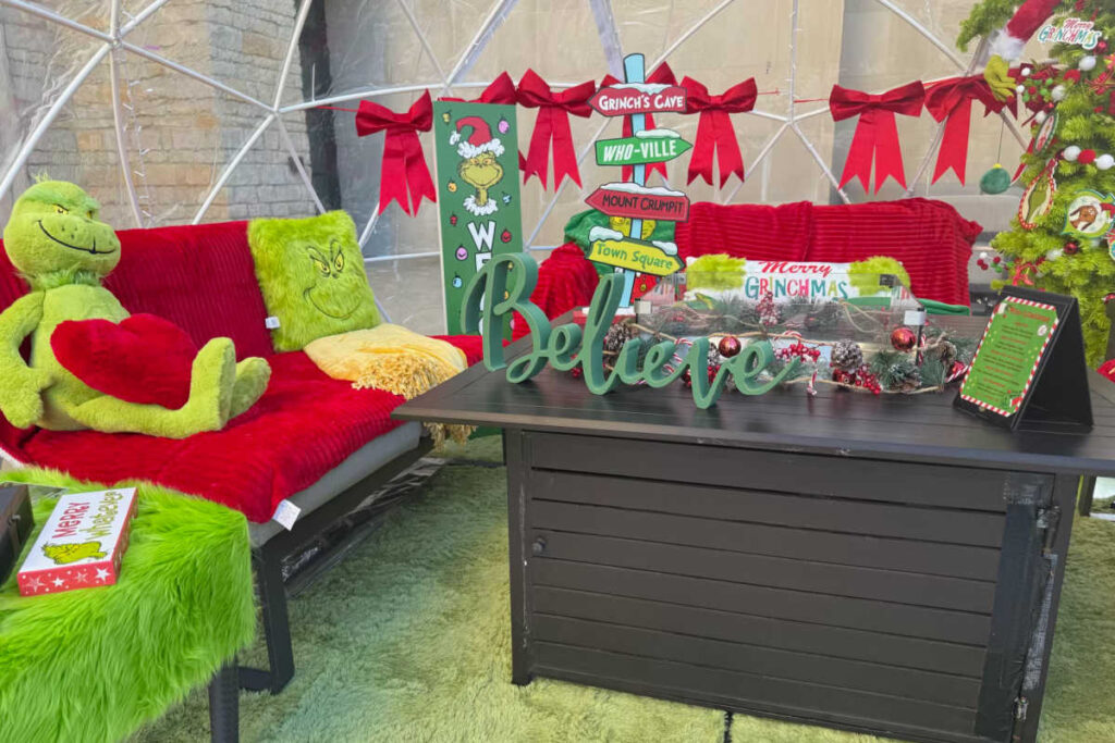 Grinch Snow Globe Westin Stonebriar Resort