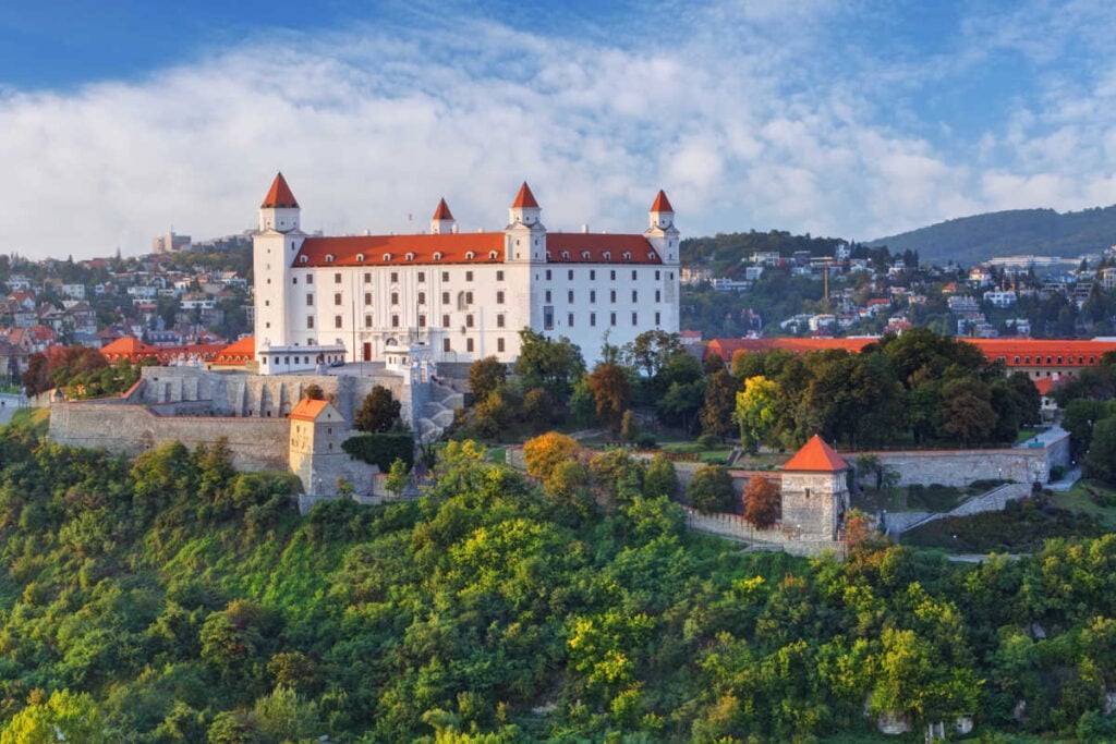 Bratislava Castle view