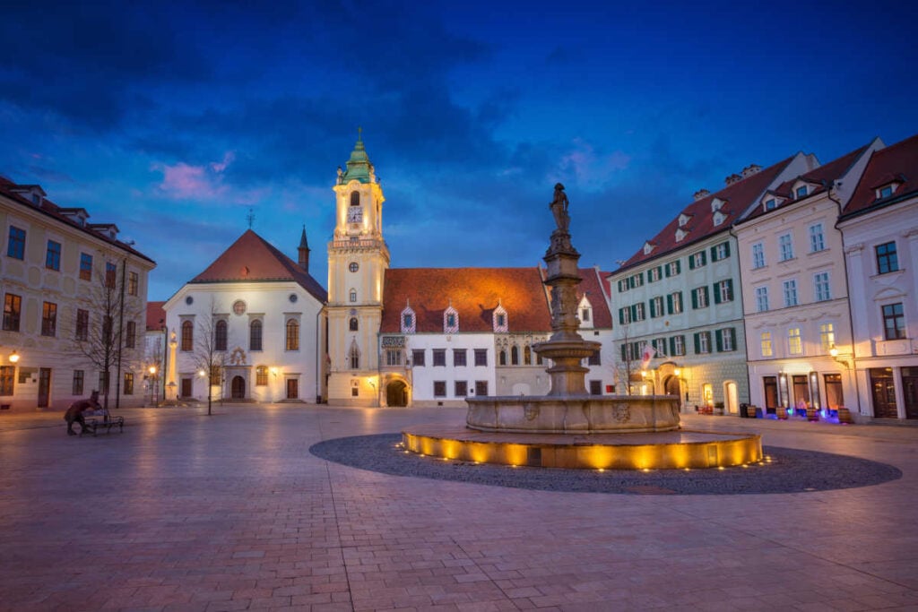 Bratislava Old Town Square