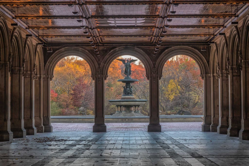 Bethesda Terrace Fountain Central Park