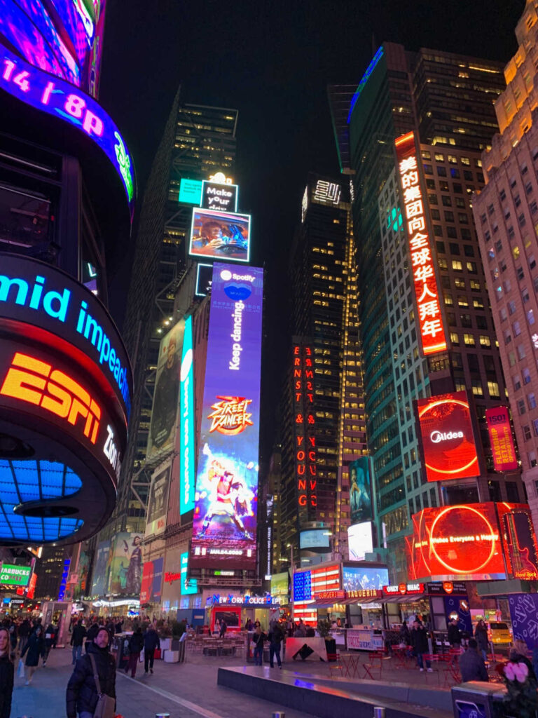 Times Square New York photo op