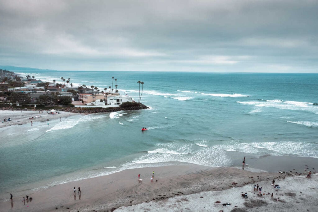 Del Mar Beach San Diego california