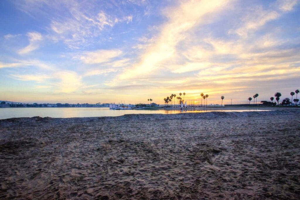 Mission Bay Park sunset