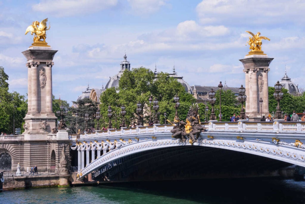 Pont Alexandre III bridge Paris