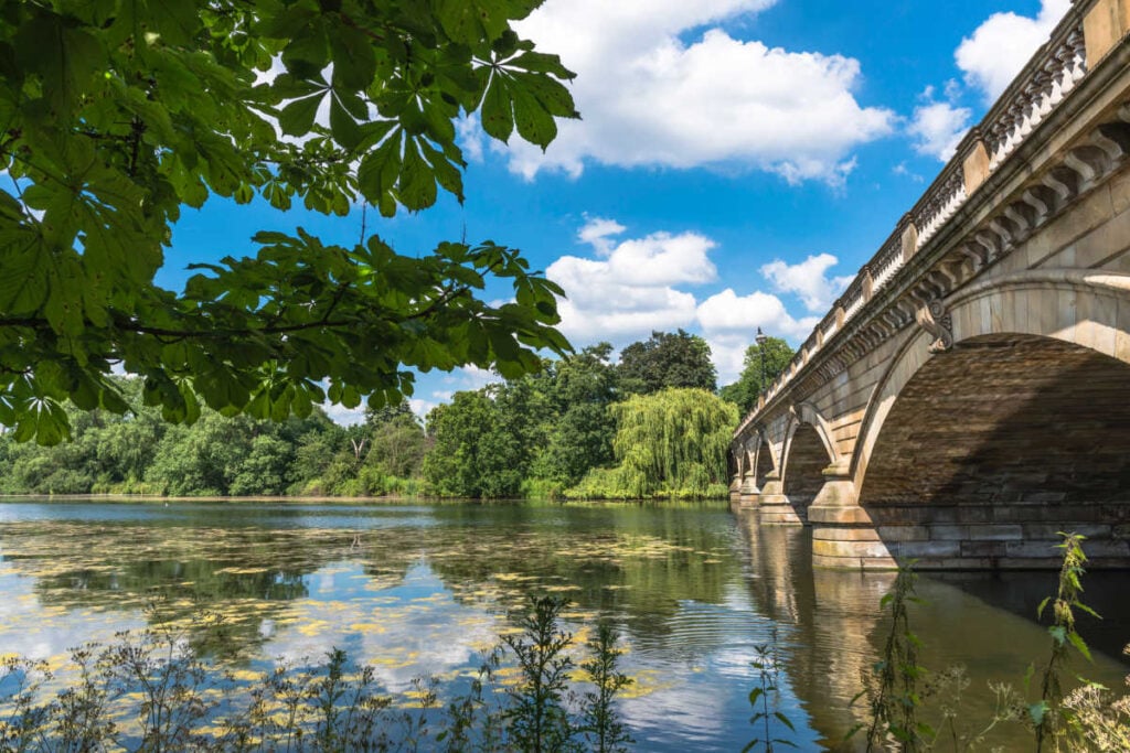 Serpentine Lake Hyde Park London