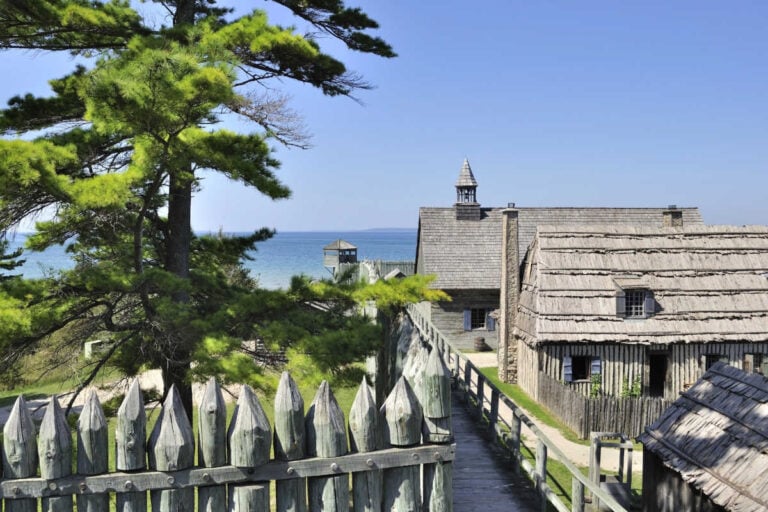 Colonial Michilimackinac Mackinaw City Michigan