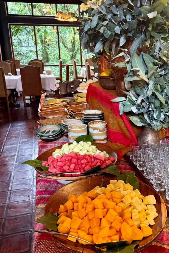 Buffet Inkaterra