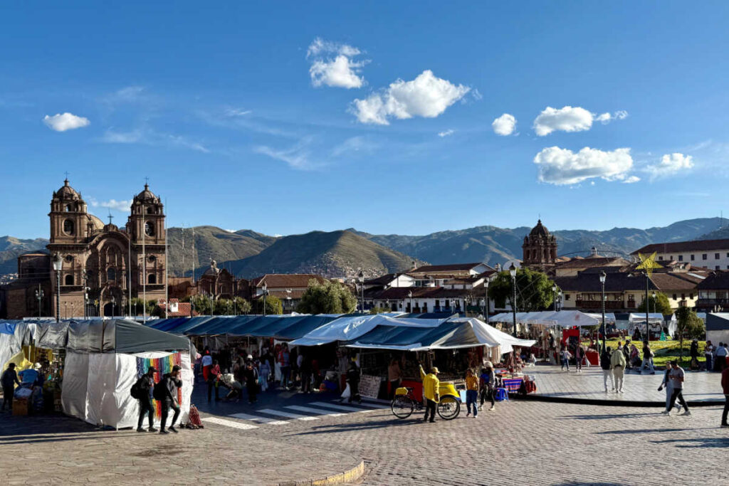 Cusco Peru with teenagers