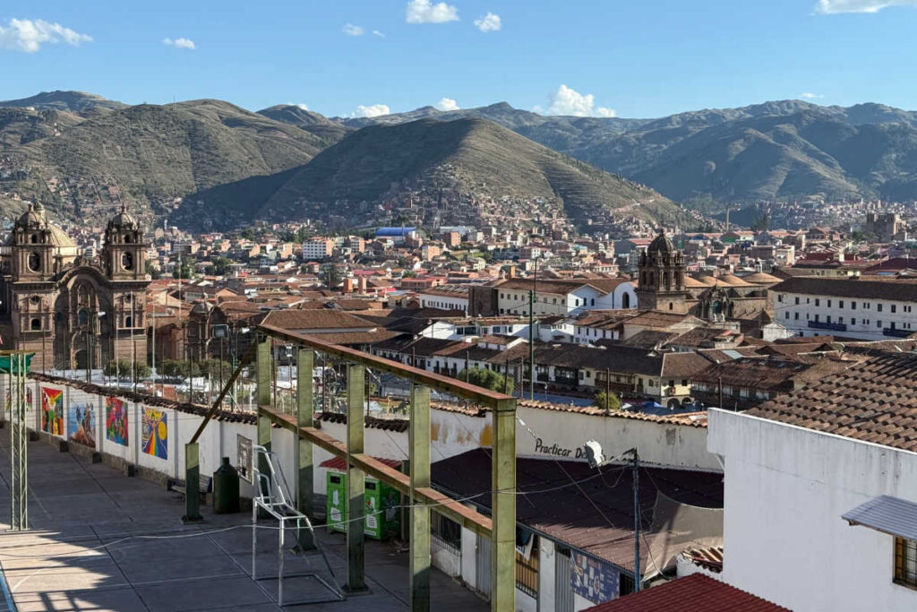 Cusco mirador viewpoint