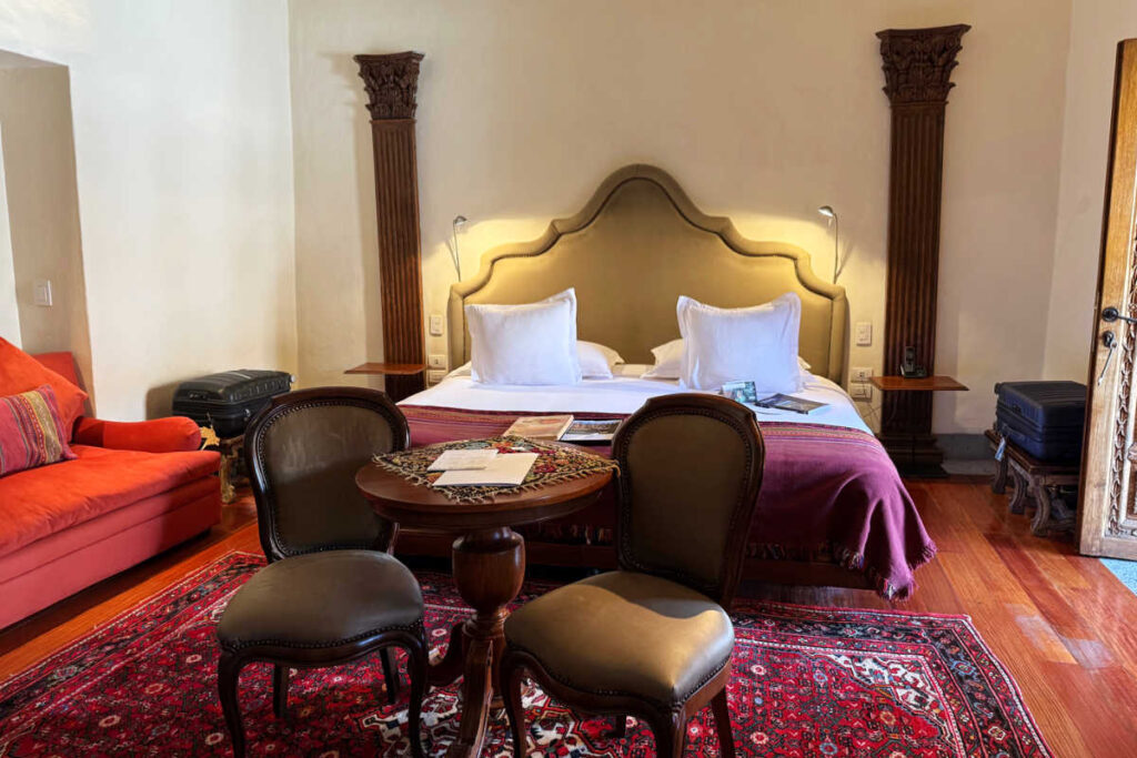 Inkaterra La Casona Bedroom