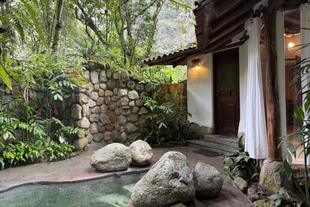Outdoor villa Inkaterra Machu Picchu