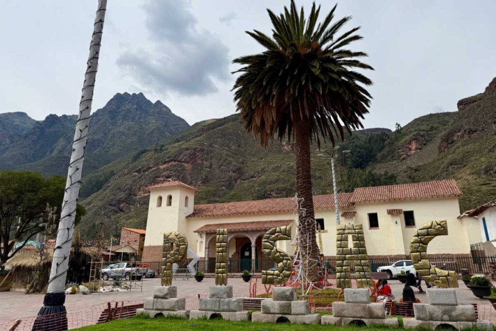 Pisac Peru town