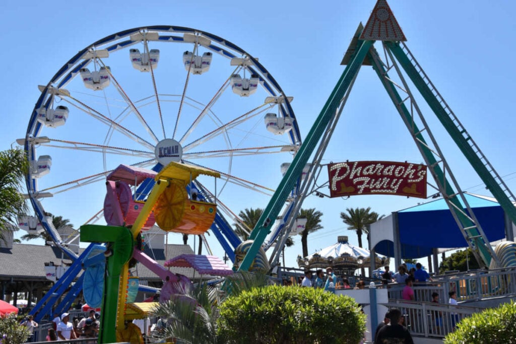 Kemah Boardwalk Amusement Park Houston