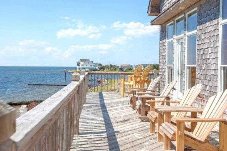 Avon North Carolina large family vacation rental