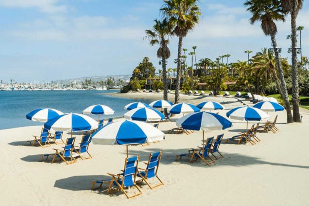 Bahia Resort hotel family friendly resorts in San Diego