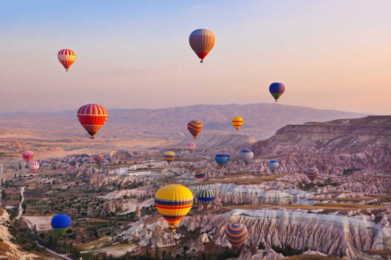 Hot air balloon Cappadocia Turkey