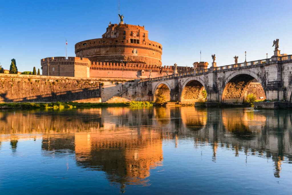 Castel SantAngelo Rome Tiber River