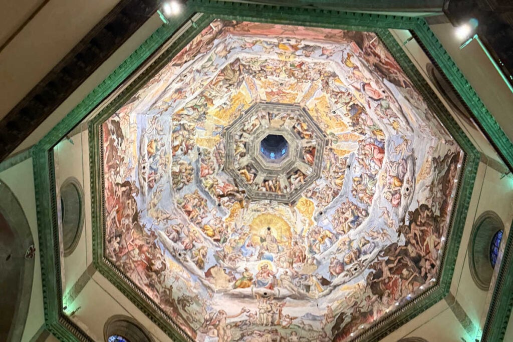 Ceiling of Duomo