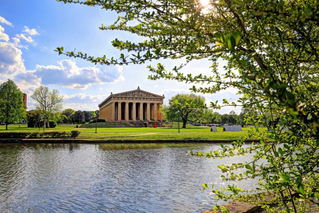 Centennial Park Parthenon Nashville